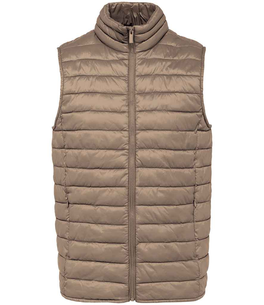 native spirit native spirit light recycled bodywarmer - driftwood (ns6005)