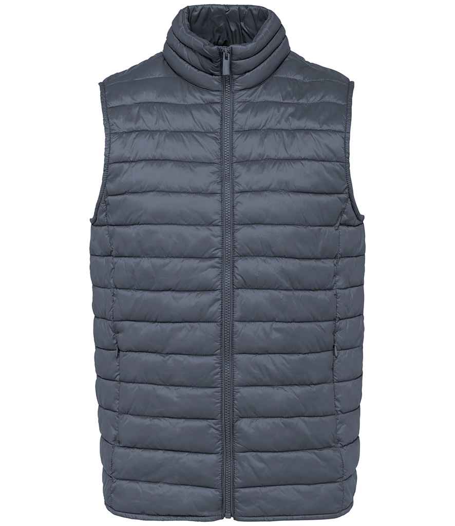 native spirit native spirit light recycled bodywarmer - mineral grey (ns6005)