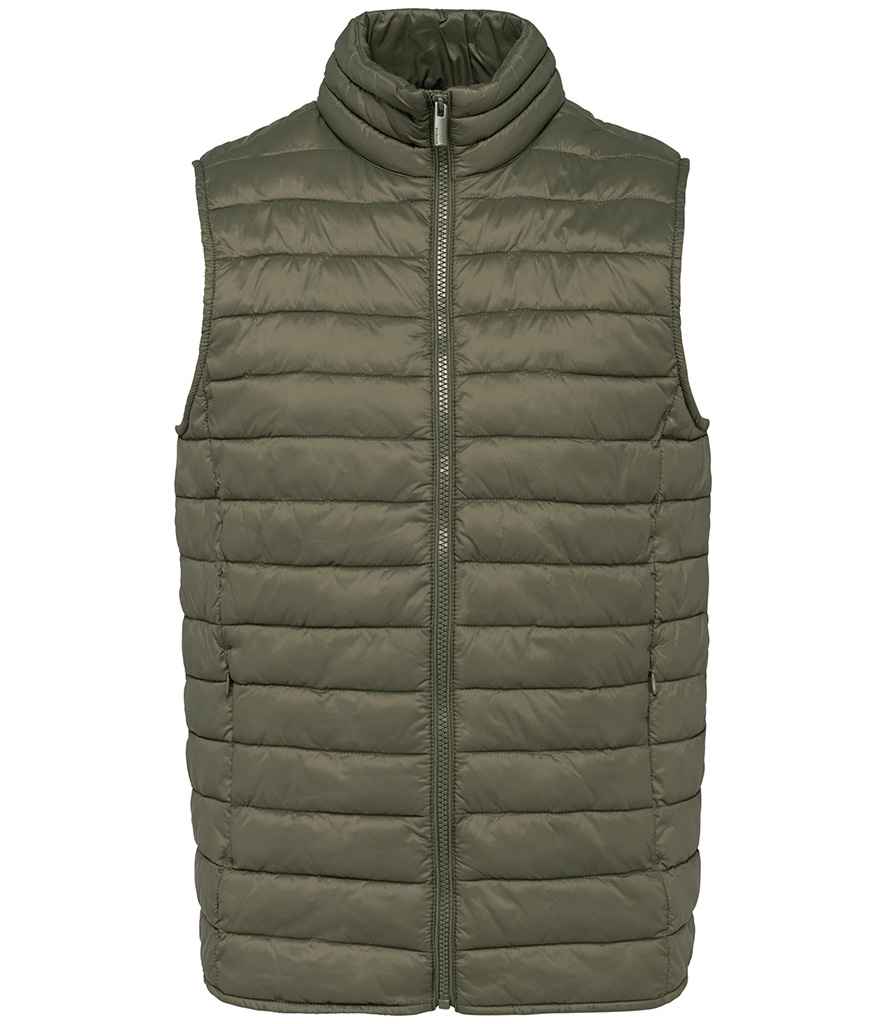 native spirit native spirit light recycled bodywarmer - organic khaki (ns6005)