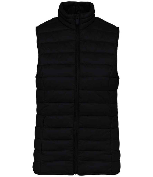 native spirit native spirit ladies light recycled bodywarmer - black (ns6006)