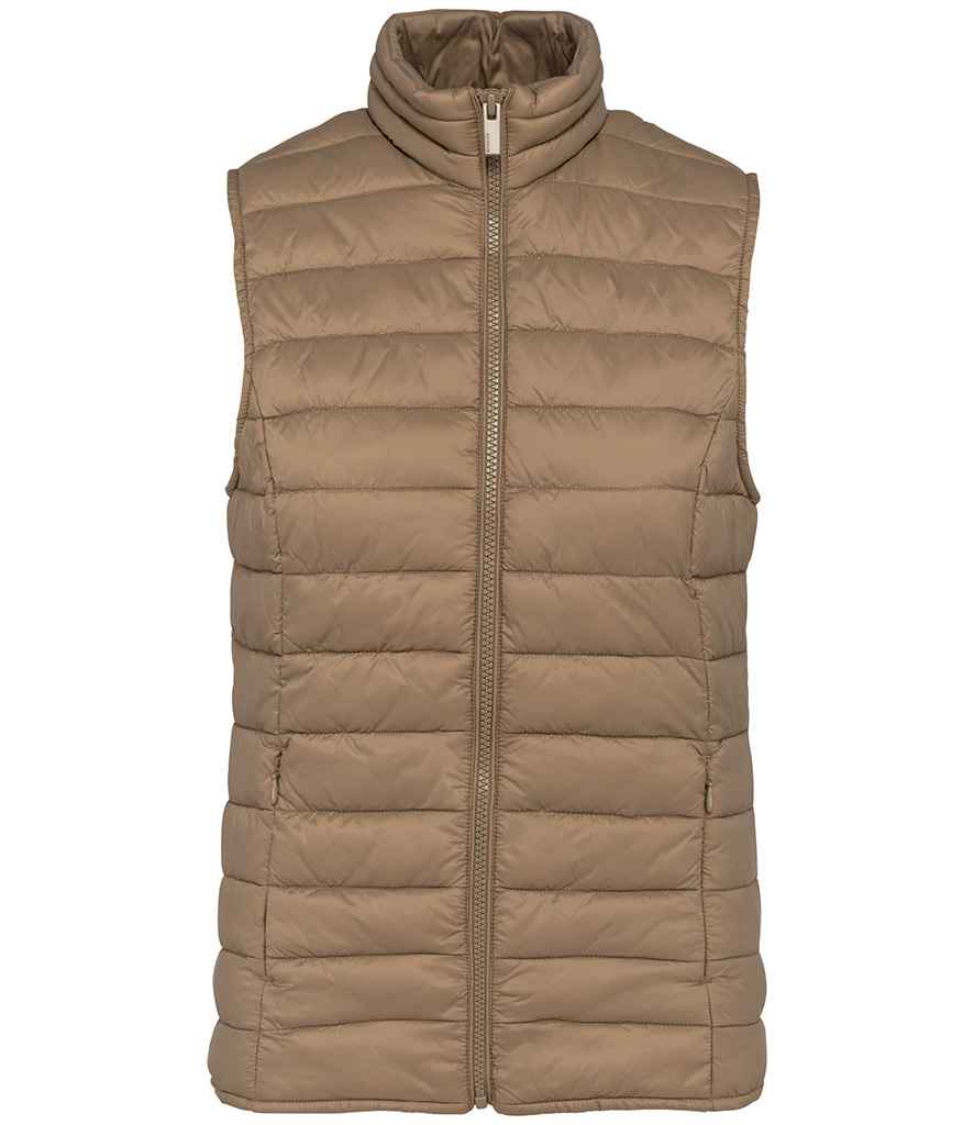 native spirit native spirit ladies light recycled bodywarmer - driftwood (ns6006)