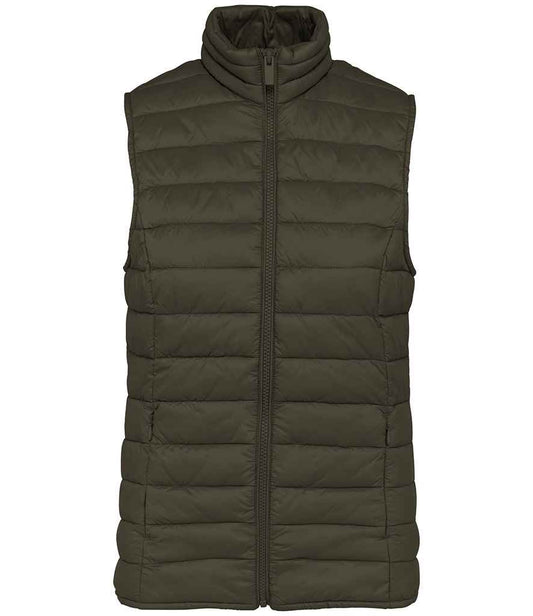 native spirit native spirit ladies light recycled bodywarmer - organic khaki (ns6006)