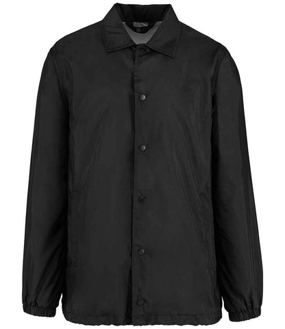 native spirit native spirit unisex windbreaker jacket - black (ns601)