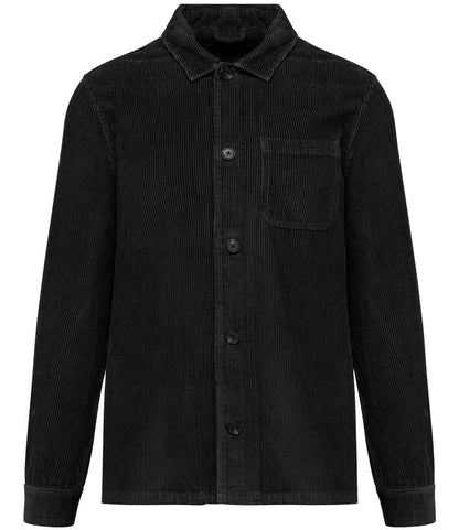 native spirit native spirit corduroy jacket - washed black (ns603)