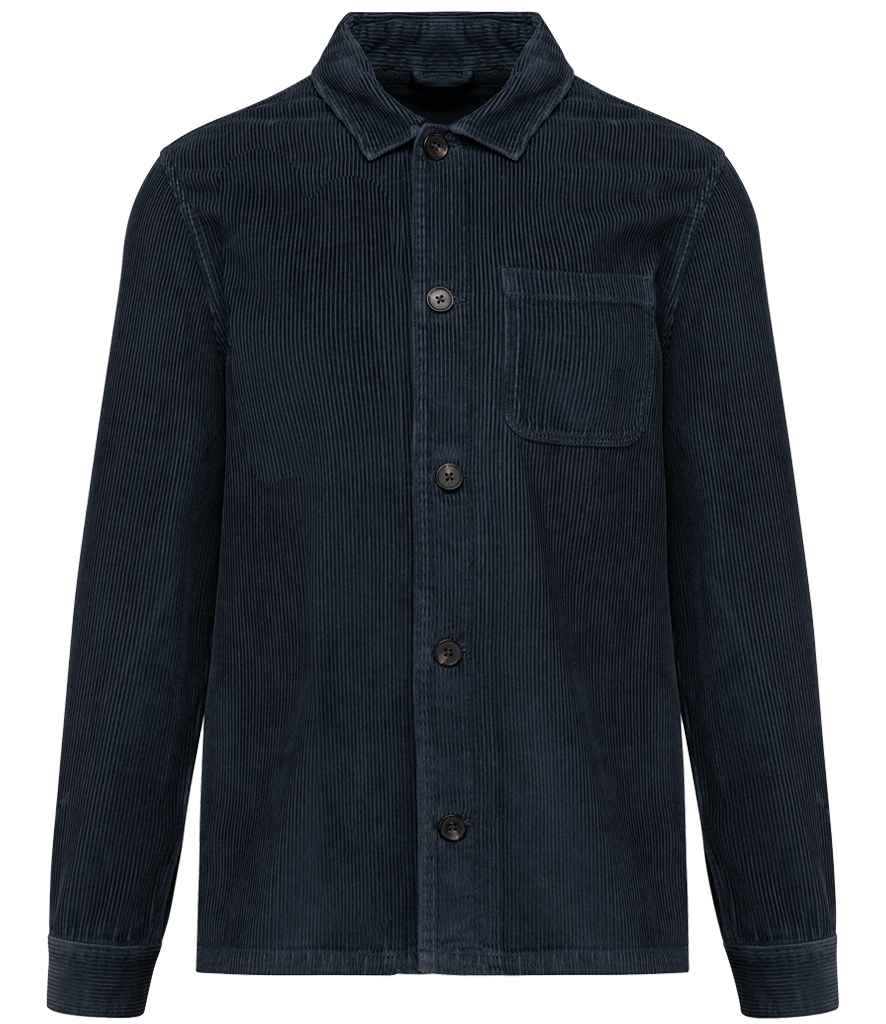 native spirit native spirit corduroy jacket - washed navy (ns603)