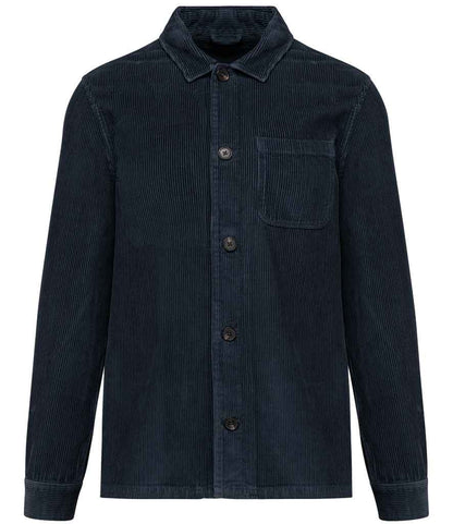 native spirit native spirit corduroy jacket - washed navy (ns603)