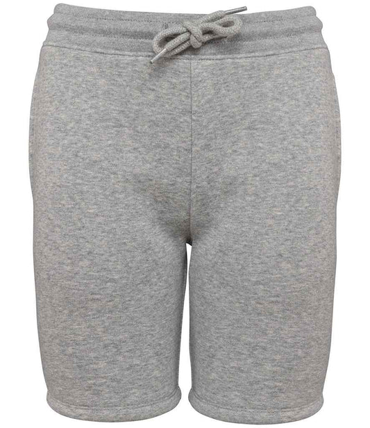 native spirit native spirit kids bermuda shorts - moon grey heather (ns703)