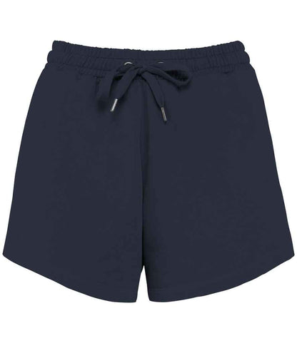 native spirit native spirit ladies terry 280 shorts - washed navy (ns715)