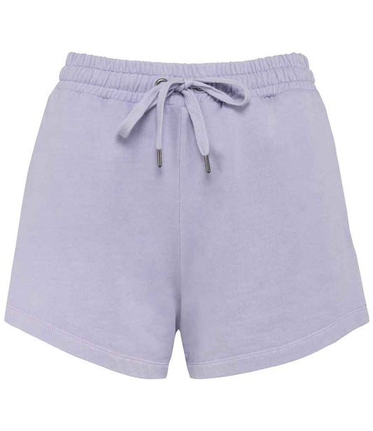 native spirit native spirit ladies terry 280 shorts - washed parma (ns715)