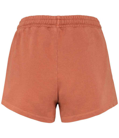 native spirit native spirit ladies terry 280 shorts - washed pomelo (ns715)