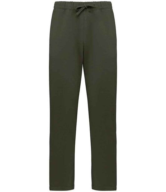 native spirit native spirit unisex loose jogging trousers - organic khaki (ns723)
