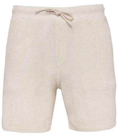 native spirit native spirit terry towel shorts - ivory (ns727)