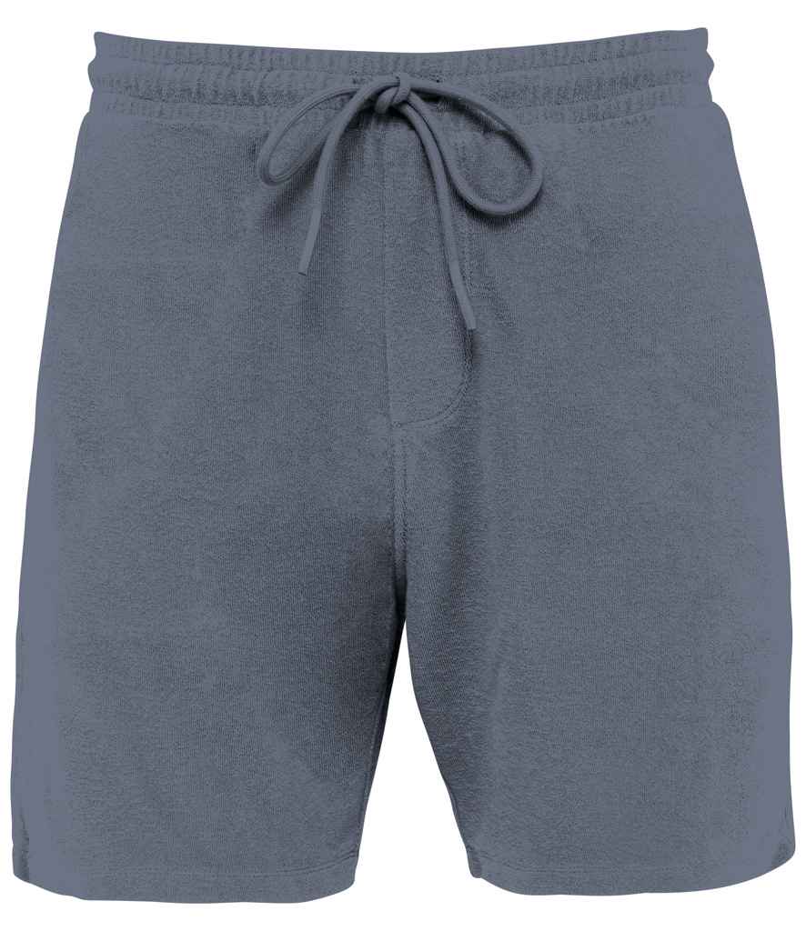 native spirit native spirit terry towel shorts - mineral grey (ns727)