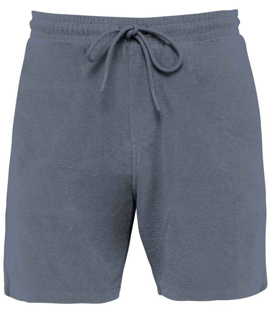 native spirit native spirit terry towel shorts - mineral grey (ns727)