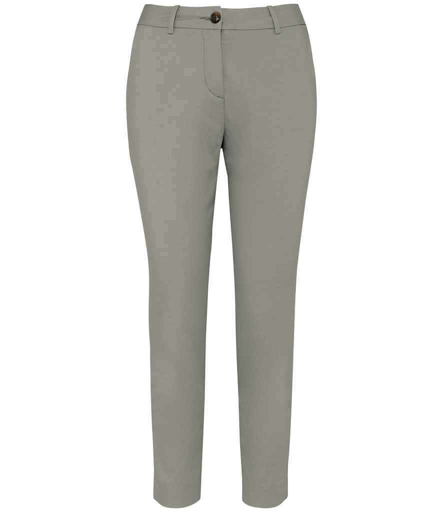 native spirit native spirit ladies chino trousers - almond green (ns737)