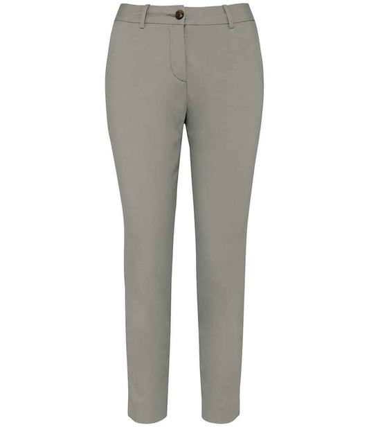 native spirit native spirit ladies chino trousers - almond green (ns737)
