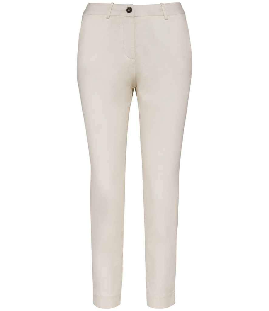 native spirit native spirit ladies chino trousers - ivory (ns737)