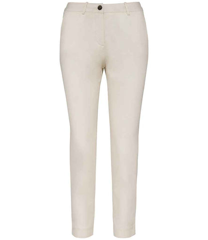 native spirit native spirit ladies chino trousers - ivory (ns737)