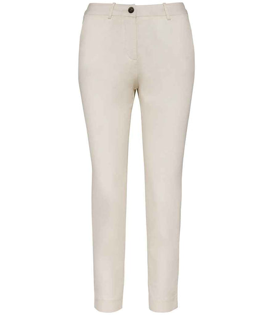 native spirit native spirit ladies chino trousers - ivory (ns737)