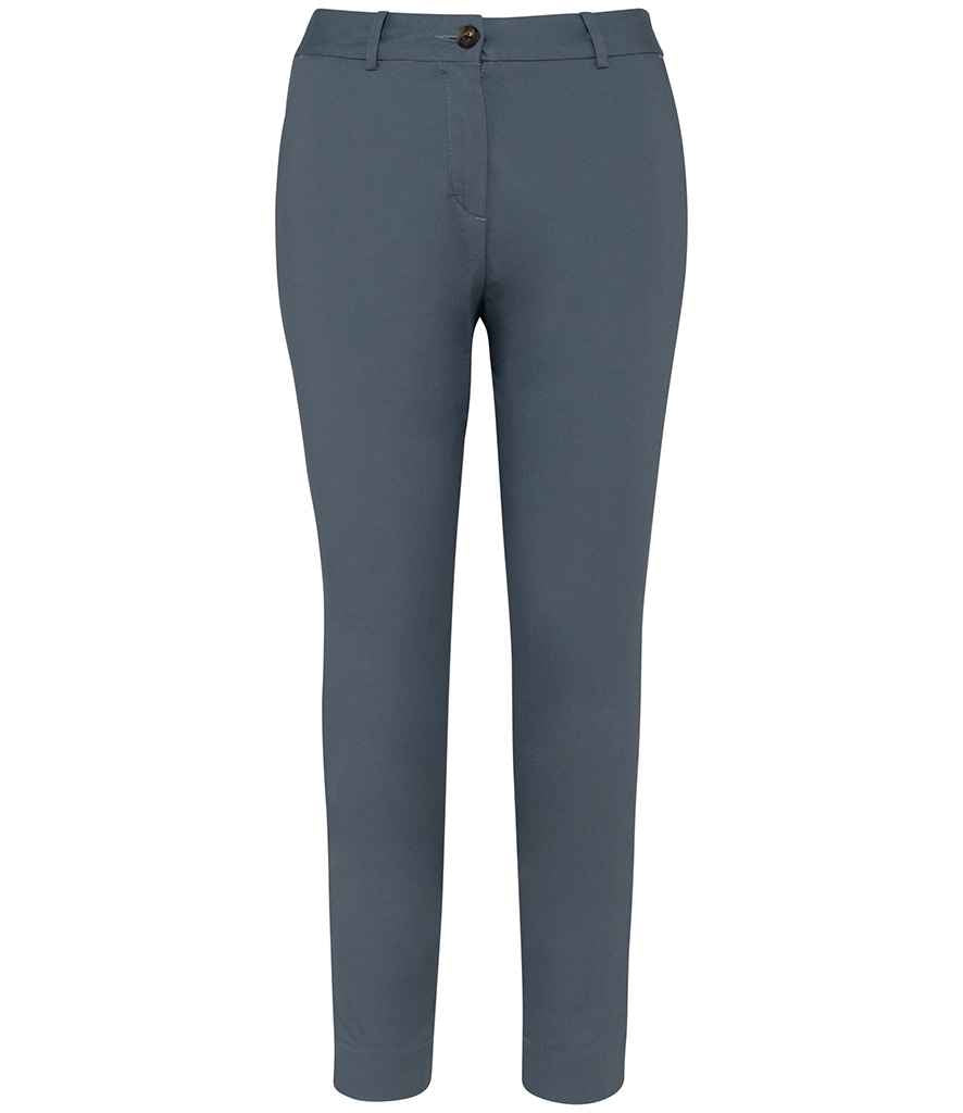 native spirit native spirit ladies chino trousers - mineral grey (ns737)