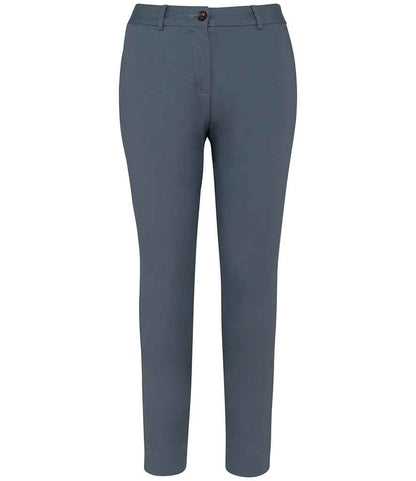 native spirit native spirit ladies chino trousers - mineral grey (ns737)