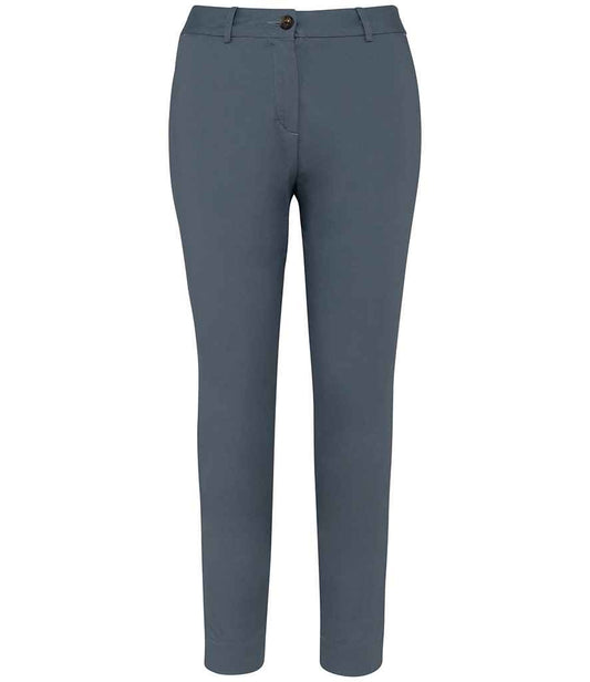 native spirit native spirit ladies chino trousers - mineral grey (ns737)