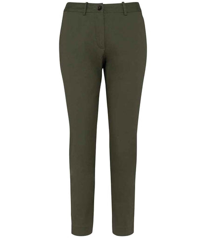 native spirit native spirit ladies chino trousers - organic khaki (ns737)