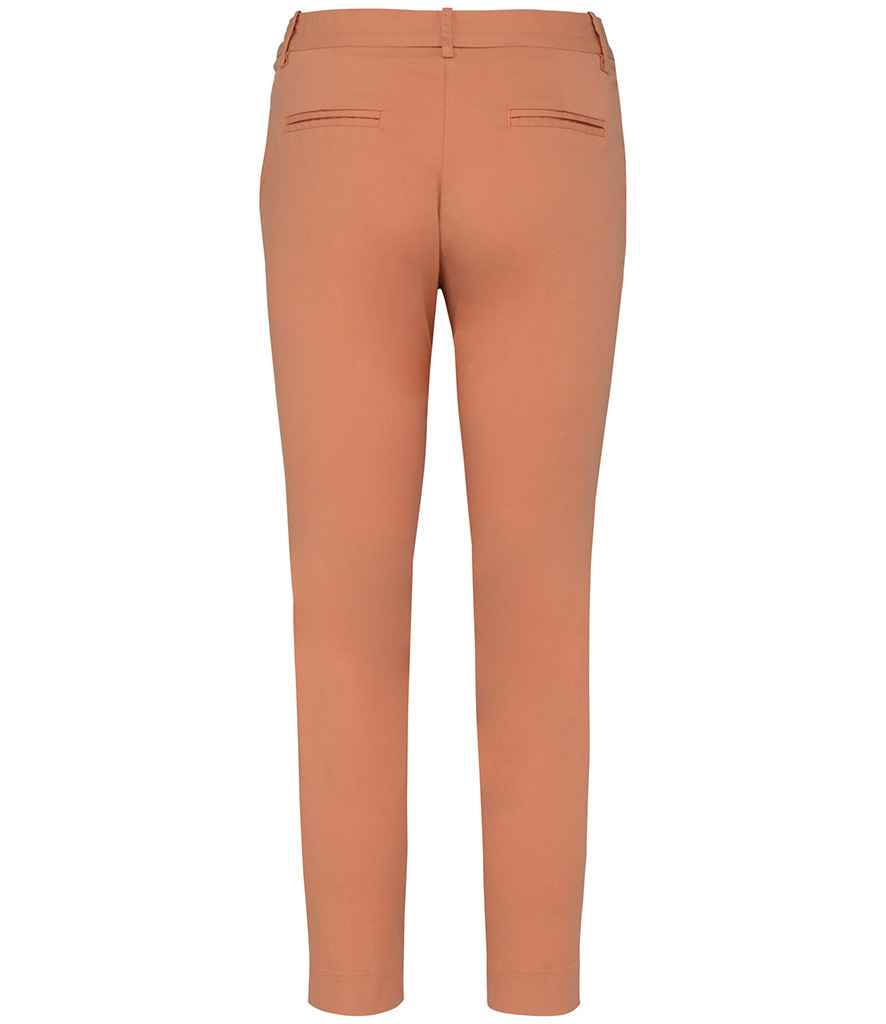 native spirit native spirit ladies chino trousers - peach (ns737)