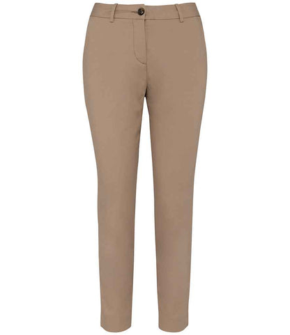native spirit native spirit ladies chino trousers - wet sand (ns737)