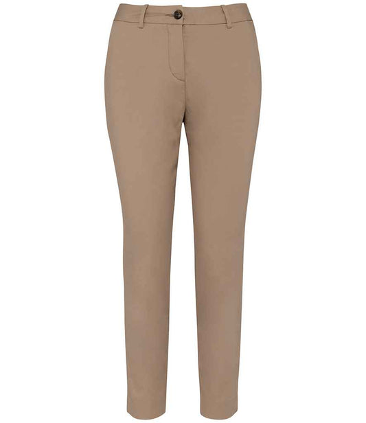 native spirit native spirit ladies chino trousers - wet sand (ns737)