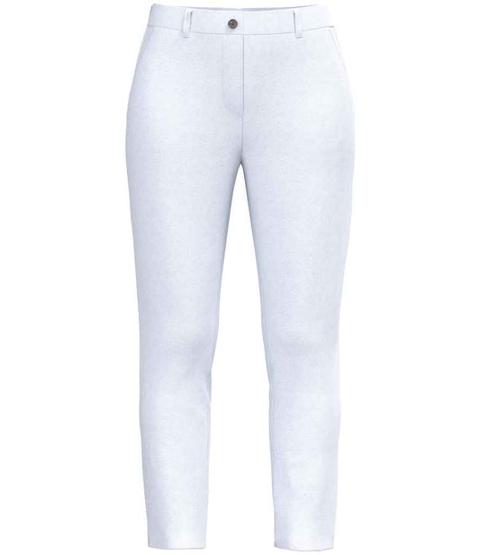 native spirit native spirit ladies chino trousers - white (ns737)