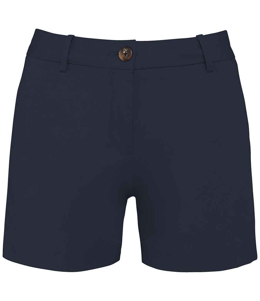 native spirit native spirit ladies chino shorts - navy (ns739)