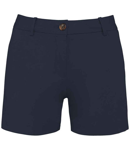 native spirit native spirit ladies chino shorts - navy (ns739)