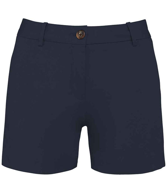 native spirit native spirit ladies chino shorts - navy (ns739)