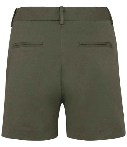 native spirit native spirit ladies chino shorts - organic khaki (ns739)