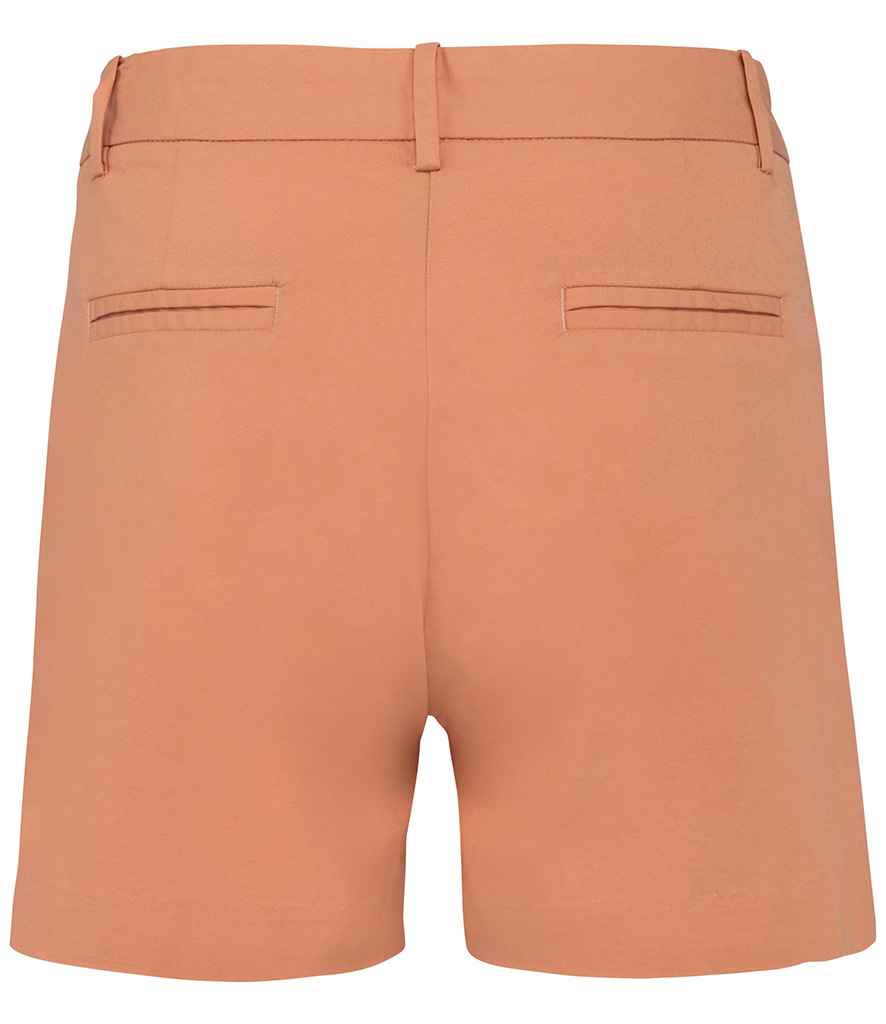 native spirit native spirit ladies chino shorts - peach (ns739)