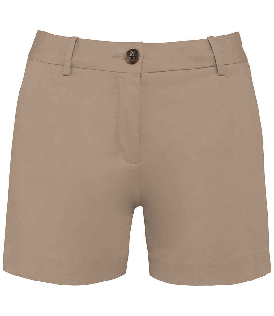 native spirit native spirit ladies chino shorts - wet sand (ns739)
