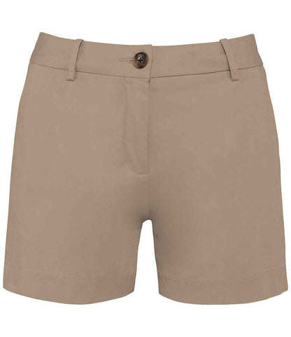 native spirit native spirit ladies chino shorts - wet sand (ns739)