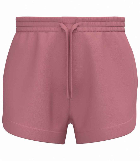 native spirit native spirit ladies french terry shorts - antique rose (ns746)
