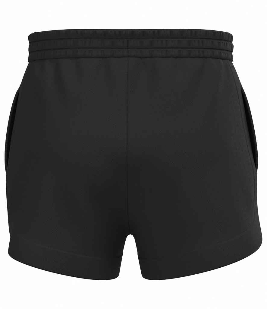 native spirit native spirit ladies french terry shorts - black (ns746)