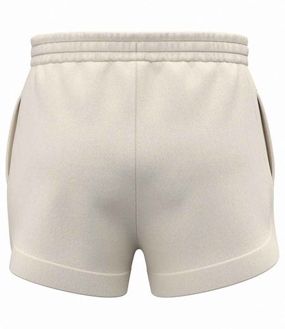 native spirit native spirit ladies french terry shorts - ivory (ns746)