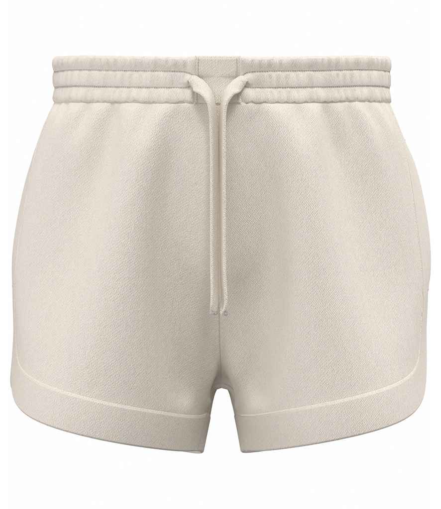 native spirit native spirit ladies french terry shorts - ivory (ns746)