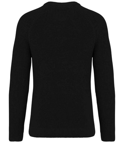 native spirit native spirit chunky knit sweater - black (ns911)
