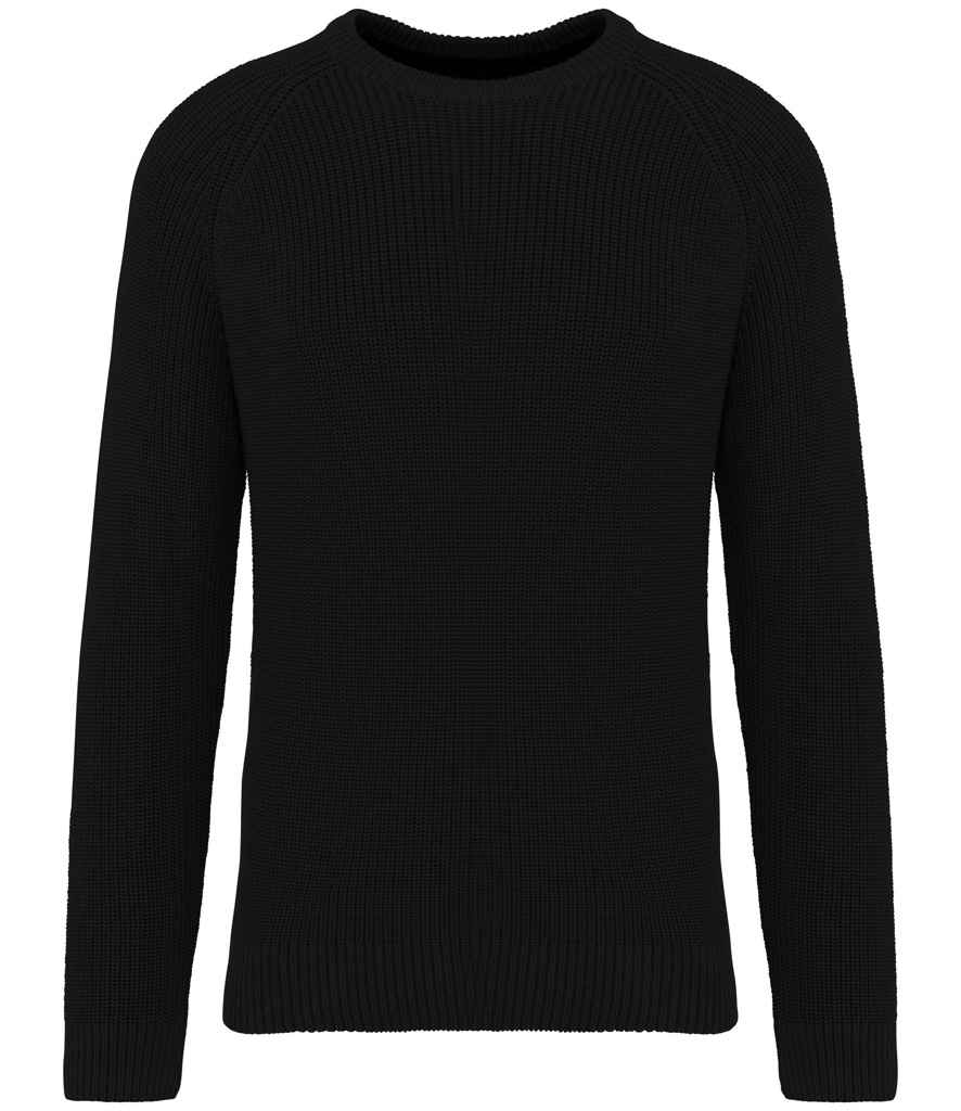 native spirit native spirit chunky knit sweater - black (ns911)