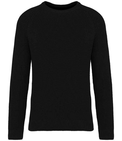 native spirit native spirit chunky knit sweater - black (ns911)