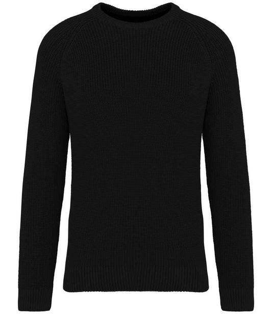native spirit native spirit chunky knit sweater - black (ns911)