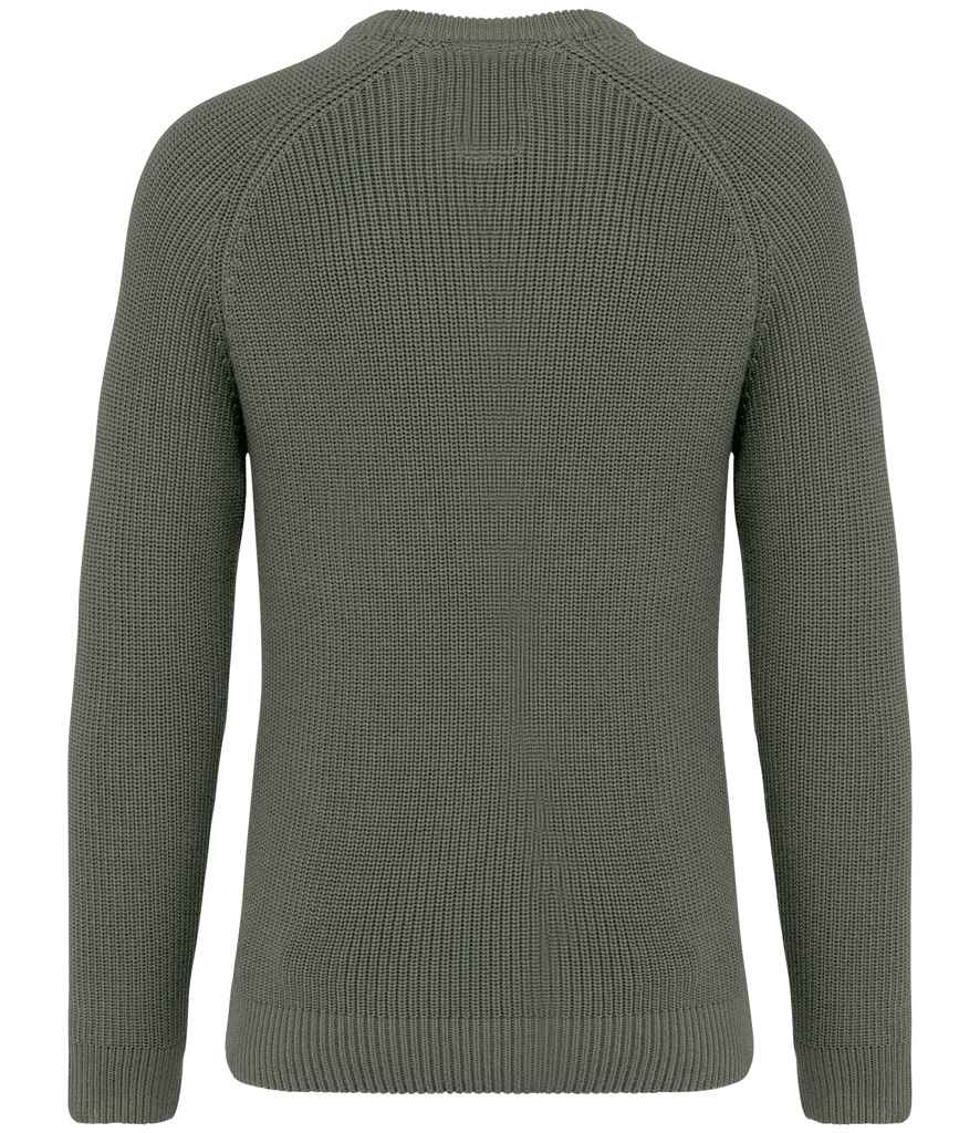 native spirit native spirit chunky knit sweater - organic khaki (ns911)