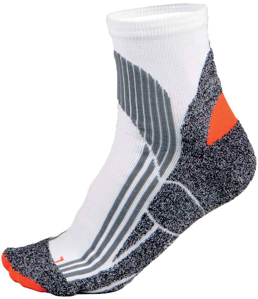 Proact Proact Sports Socks - White/Grey (PA035)