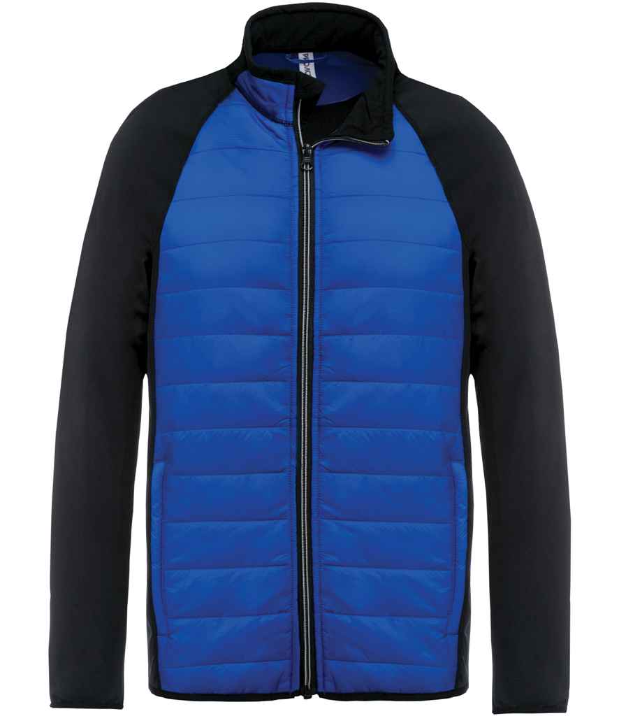 Proact Proact Dual Fabric Sports Jacket - Dark Royal Blue/Black (PA233)