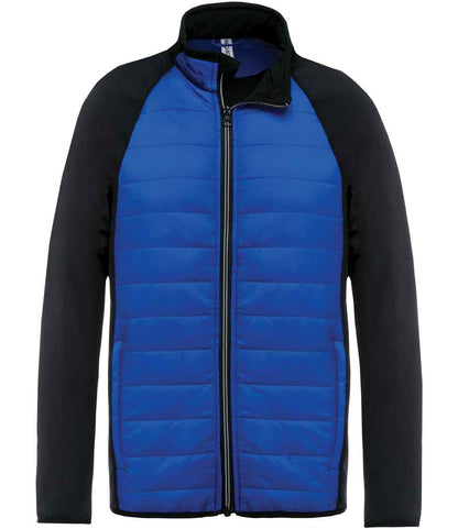 Proact Proact Dual Fabric Sports Jacket - Dark Royal Blue/Black (PA233)